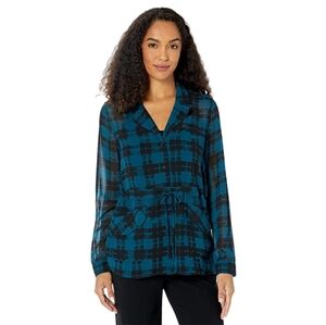 Calvin Klein long sleeve tunic with drawstring. Size Medium